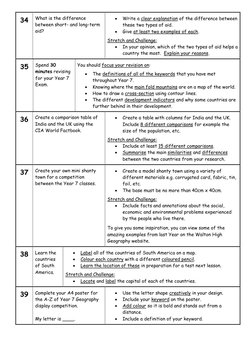 34 
 
What is the difference 
between short- and long-term 
aid?  
 
 
 
Write a clear explanation of the difference betwe