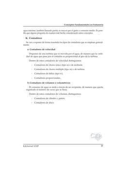 agua máximo, también llamado punta, es mayor que el gasto o consumo medio. Es posi-
ble que alguna pregunta de examen esté he