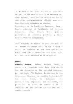 la  primavera  de  1850.  En  París,  cae  Luis
Felipe. La ola revolucionaria se extiende por
toda  Europa.  Insurrección  ob