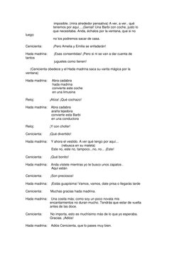 imposible. (mira alrededor pensativa) A ver, a ver.. qué 
                              tenemos