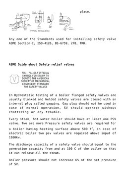 Pressure Safety Valve Theory Explained | PDF | Boiler | Valve