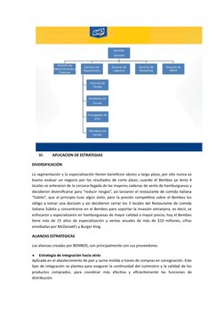 VI.
APLICACION DE ESTRATEGIAS 
DIVERSIFICACIÓN
La segmentación y la especialización tienen beneficios obvios a largo plazo, p