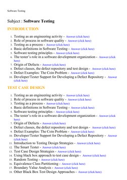 Comprehensive Software Testing Notes | PDF | Software Testing | Unit ...