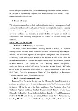 course and application in real life situation.From thi