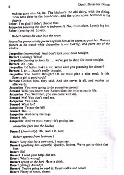 dont dress for dinner script pdf Announcing Auditions: "Don't Dress for Dinner," by Marc Camoletti