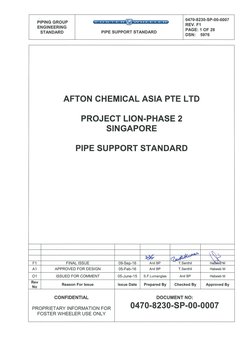 Standard Support Design Pipe Support Design Standards Guide | PDF | Pipe (Fluid Conveyance ...