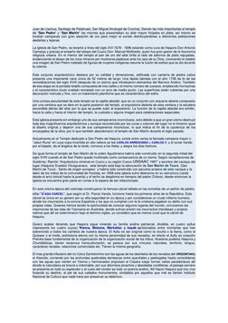 Juan de Llachua, Santiago de Patahuasi, San Miguel Arcángel de Ccocha); Siendo las más importantes el templo 
de "San Pedro"