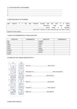 BEEP 5 Unit 6: Vocabulary & Comparatives | PDF | Water Cycle | Physical ...