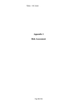 Method Statement for RC Slab Construction | PDF | Concrete | Pipe ...