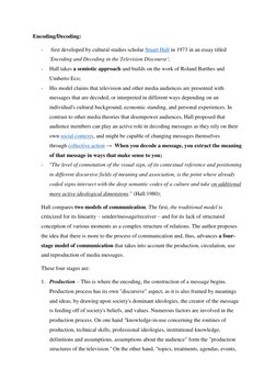 Hall's Encoding/Decoding Model Explained | PDF | Cybernetics ...