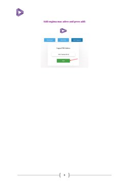  
 
8 
 
Add engima mac adres and press add: 
 
 
 
 
 
 
 
 
