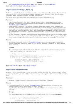 2/28/2014
Search APIs
https://system.na1.netsuite.com/help/helpcenter/en_US/Output/Help/SuiteCloudCustomizationScriptingWebSe