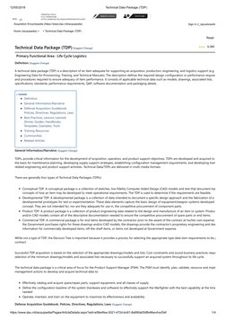 Understanding Technical Data Packages | PDF | Product Lifecycle ...
