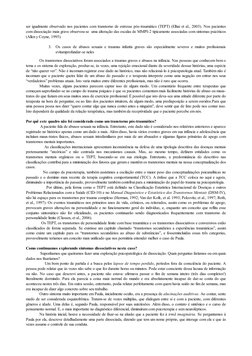 ser igualmente observado nos pacientes com transtorno de estresse pós-traumático (TEPT) (Elhai et al., 2003). Nos pacientes
c