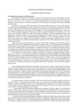 I. CONCEITO, DIAGNÓSTICO E ETIOLOGIA
 
1: OS DADOS NÃO SE ENCAIXAM
 
Discrepância na prevalência entre distintos países
Prova