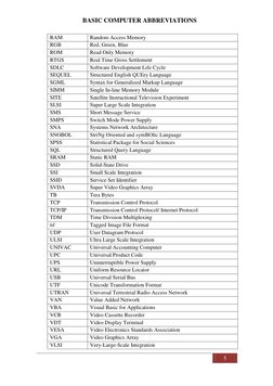 Basic Computer Abbreviations List | PDF | Computer Network | Java ...