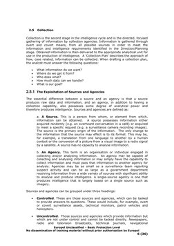 Intelligence Analysis Training Manual | PDF | Intelligence Analysis ...