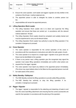 Lifting and Rigging Procedures for Piping | PDF | Elevator | Crane ...