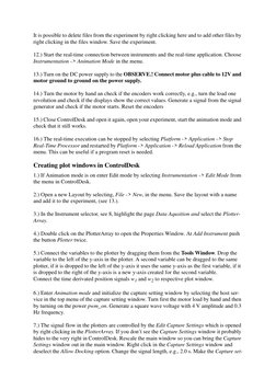 It is possible to delete files from the experiment by right clicking here and to add other files by 
right clicking in the fi