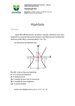 UNIVERSIDADE DA REGIÃO DE JOINVILLE – UNIVILLE 
CAMPUS SÃO BENTO DO SUL 
 
ENGENHARIA MECÂNICA 
1º ANO/NOTURNO – 2014