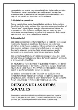 Beneficios y riesgos de las redes sociales | PDF | Servicio de redes ...
