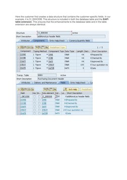 BAPI Extension for Custom Fields in SAP | PDF | Interface (Computing ...