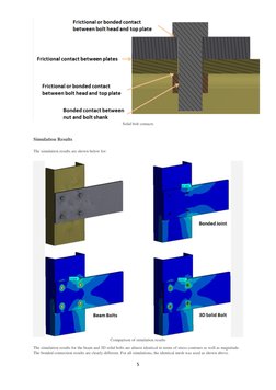 Modeling Bolted Connections in ANSYS | PDF | Screw | Finite Element Method