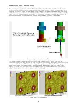 Modeling Bolted Connections in ANSYS | PDF | Screw | Finite Element Method