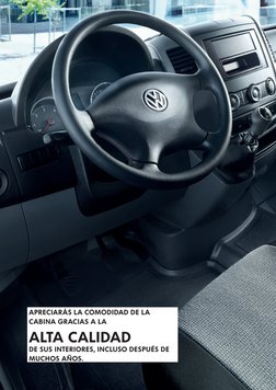 APRECIARÁS LA COMODIDAD DE LA 
CABINA GRACIAS A LA
ALTA CALIDAD
DE SUS INTERIORES, INCLUSO DESPUÉS DE 
MUCHOS AÑOS.
