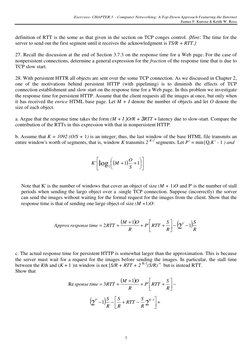 Exercises- CHAPTER 3  - Computer Networking: A Top-Down Approach Featuring the Internet
James F. Kurose & Keith W. Ross
7
def