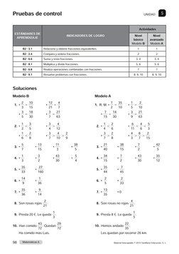 Material fotocopiable © 2015 Santillana Educación, S. L.
98
Matemáticas 6
Soluciones
Modelo B
1.  2
3 5 10
15
 12
21 5 4