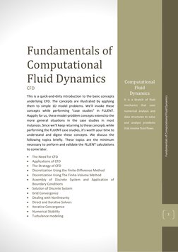 CFD Fundamentals and Applications | PDF | Computational Fluid Dynamics ...