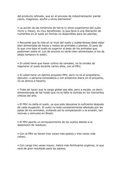 del producto refinado, que en el proceso de industrialización pierde 
calcio, magnesio, azufre y otros elementos" 
 
• La acc