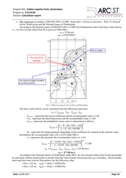 Project title : Fokker Logistics Park, Amsterdam 
 
Project no: S.3114.00 
Section: Calculation report   
Date: 30.08.2017 
P