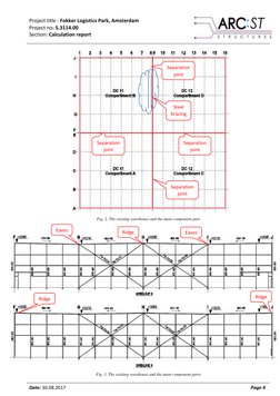 Project title : Fokker Logistics Park, Amsterdam 
 
Project no: S.3114.00 
Section: Calculation report   
Date: 30.08.2017 
P