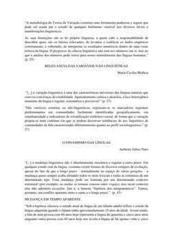 “A metodologia da Teoria da Variação constitui uma ferramenta poderosa e segura que 
pode ser usada par o estudo de qualquer
