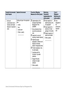 Empr Examples GENERIC EPRMP Checklist Formatted | PDF | Flood | Water Supply