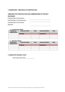 Empr Examples GENERIC EPRMP Checklist Formatted | PDF | Flood | Water Supply