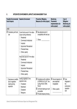 Empr Examples GENERIC EPRMP Checklist Formatted | PDF | Flood | Water Supply