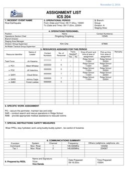 NDRRMC - 204 | PDF | Incident Command System | National Security