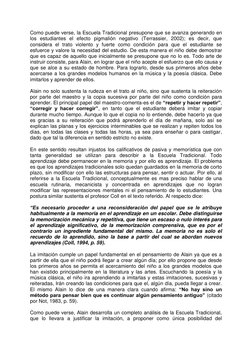 Como puede verse, la Escuela Tradicional presupone que se avanza generando en 
los estudiantes el efecto pigmalión negativo