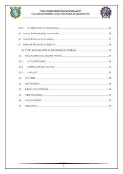 “UNIVERSIDAD TECNOLÓGICA DE LOS ANDES” 
FACULTAD DE INGENIERIA-ESCUELA PROFESIONAL DE INGENIERIA CIVIL 
 
 
 
2 
 
8.1.1.