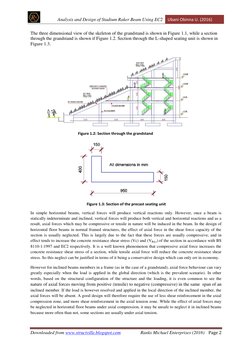 Stadium Raker Beam Analysis and Design | PDF | Beam (Structure ...
