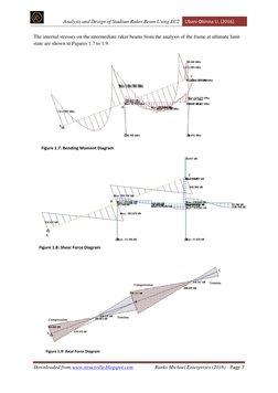 Stadium Raker Beam Analysis and Design | PDF | Beam (Structure ...