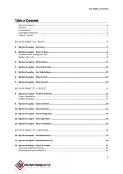 Big Data Analytics Tutorial | PDF | Data Analysis | Big Data