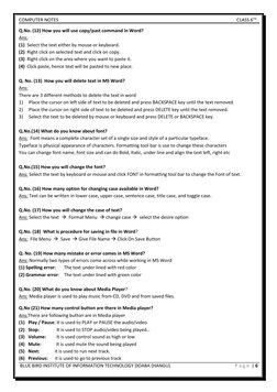 COMPUTER NOTES 
 
        
 
 
 
 
 
 
 
 
CLASS 6TH  
 BLUE BIRD INSTITUTE OF INFORMATION TECHNOLOGY DOABA (HANGU)