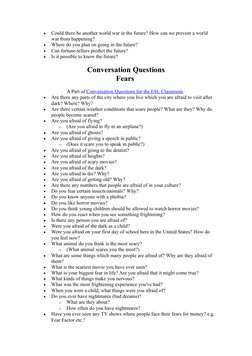 
Could there be another world war in the future? How can we prevent a world
war from happening?
Where do you plan on goi