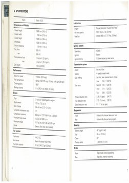 SUZUKI K125 Service Manual | PDF