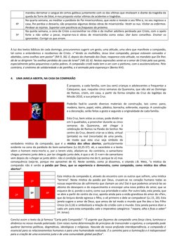 mandou derramar o sangue de certos galileus juntamente com os das vítimas que imolavam e diante da tragédia da
queda da Torre