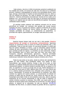 Cada semana, más de un millón de personas aumenta la población de 
las ciudades del mundo. Un humano de cada seis vive ahora